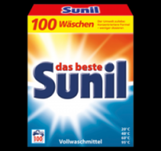 SUNIL Voll- oder Colorwaschmittel 7.99 €