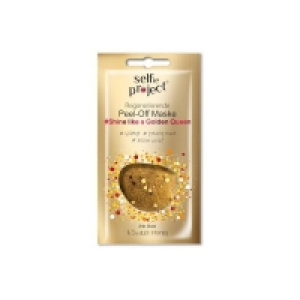 Selfie Project Shine Like a Golden Queen Peel Off Maske