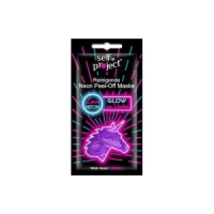 Selfie Project Glow in Violet Peel-Off Maske