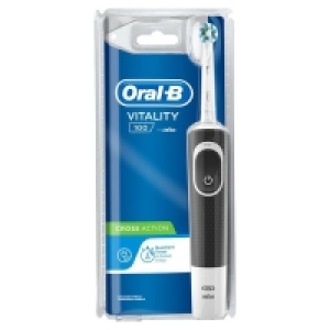Oral B Vitality 100 Schwarz CrossAction Elektrische Zahnbürste Powered By Bra