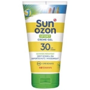 Rossmann Sunozon Sport Sport Creme-Gel LSF 30