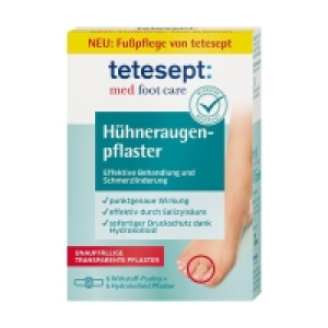 Tetesept Med foot care Hühneraugenpflaster