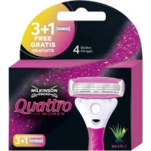 Wilkinson Sword Quattro for Women Rasierklingen