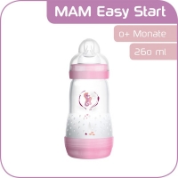 Rossmann Mam Babyflasche Anti-Colic rosa 260ml