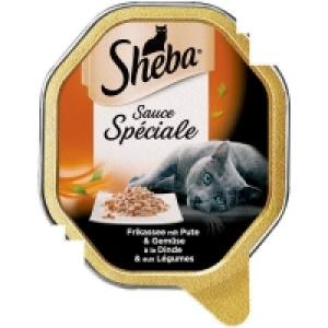 Sheba Sauce Spéciale Frikassee mit Pute & Gemüse