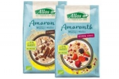 Müsli, verschiedene Sorten 3.49 €