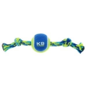 ZS K9 Seil mit Knoten + Tennisball