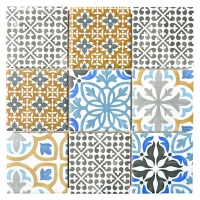 Bauhaus  Mosaikfliese Quadrat Classico Mix Porto