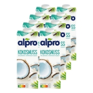 Netto  Alpro Kokosnussdrink Original 1 Liter, 8er Pack