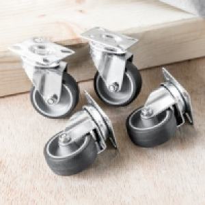 Apparate-Lenkrollen-Set 4tlg. 6.81 €