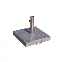 Dänisches Bettenlager  Granit-Schirmfuß (quadratisch, 35 kg)