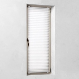 Plissee fix montiert (105x130, grau) 17.50 €