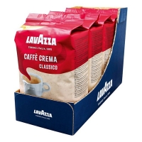 Netto  Lavazza, ganze Kaffeebohnen Kaffee Crema Classico 1 kg, 4er Pack
