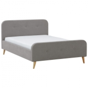 Polsterbett Egedal (180x200, grau) 250.00 €
