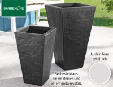 Gardenline Fiberglas Pflanzgefäße,