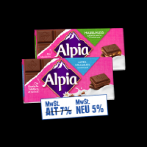 Alpia Tafelschokolade 0.48 €