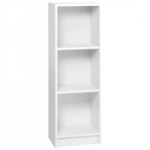 Bücherregal HORSENS (3 Fächer, weiß) 20.00 €