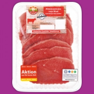 Rinder Minutensteaks XXL 5.48 €