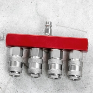 Druckluftverteiler 4-fach 9.73 €