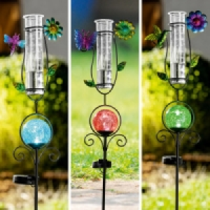 Norma I Glow LED-Solarstecker mit Regenmesser