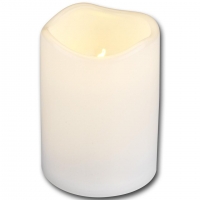 Dänisches Bettenlager  LED-Kerze SOREN (12x7, weiß)