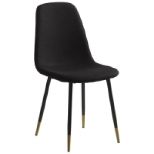 Polsterstuhl JONSTRUP (schwarz-gold) 25.00 €