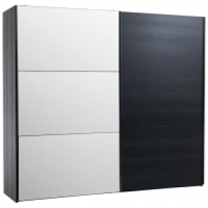 Kleiderschrank TARP (2-türig, schwarz, 220,4x250, mit Spiegel) 500.00 €