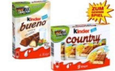 kinder bueno 1.39 €