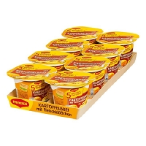 Maggi 5 Minuten Terrine Kartoffelbrei mit Fleischklößchen 46 g, 8er Pa 7.88 €