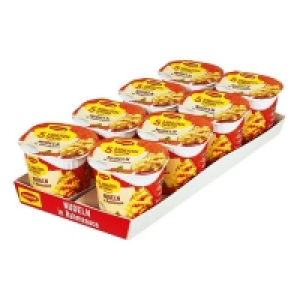 Netto  Maggi 5 Minuten Terrine Nudeln in Rahmsoße 61 g, 8er Pack