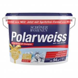 Bauhaus  Schöner Wohnen Wandfarbe Polarweiß +10 % mehr Inhalt