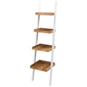 Leiterregal (weiß-braun) 29.99 €