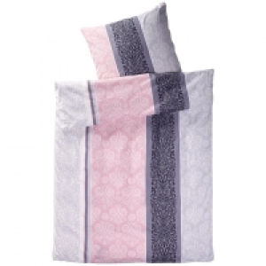 Biber-Bettwäsche Quartz (135x200, rosa-grau) 20.00 €
