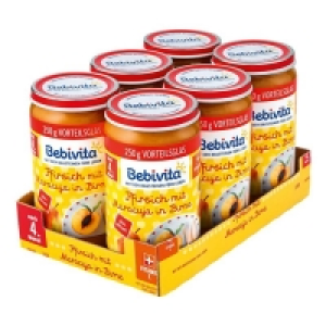 Netto  Bebivita Pfirsich mit Maracuja in Birne 250 g, 6er Pack