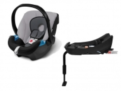 Lidl  CYBEX SILVER Set Babyschale Aton Gray Rabbit und Base-Fix SL