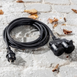 Verlängerungskabel mit 2 Kupplungsdosen 9.73 €