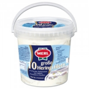 10 große Heringsfilets 4.92 €