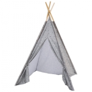 Tipi-Zelt Smilla (hellgrau-rosa, Dreiecke) 25.00 €