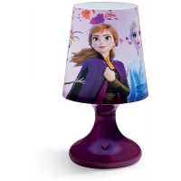 Netto  RGB Tischlampe Disney Frozen II - Elsa, Anna & Olaf, dunkelviolett