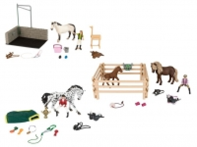 Lidl  Schleich Horse Club Reiter Set / Waschplatz