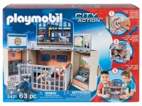 Lidl  Playmobil Aufklapp-Spielbox »Polizeistation«