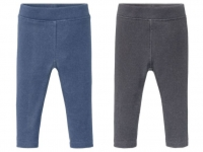 Lidl  LUPILU® Baby Jeggings Mädchen, 2 Stück, mit Baumwolle