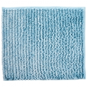 Luxus-Chenille-Badematte (45x50, aqua) 5.99 €