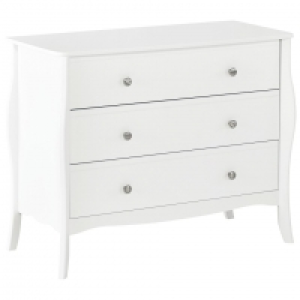 Kommode Lemvig (3 Schubladen, weiß) 115.00 €