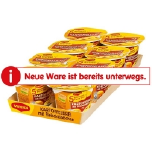 Maggi 5 Minuten Terrine Kartoffelbrei mit Fleischklößchen 46 g, 8er Pa 6.49 €