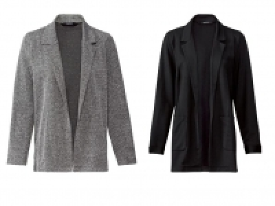 Lidl  ESMARA® Longblazer Damen, mit Reverskragen, mit Elasthan