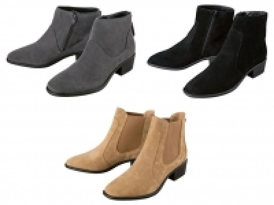Lidl  ESMARA® Stiefeletten Damen, mit Textilfutter, Obermaterial aus Leder