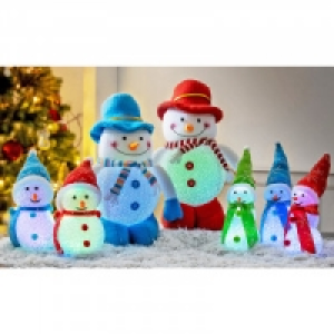 Norma I Glow LED-Schneeballfiguren