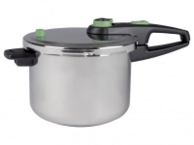 Lidl  Tefal Schnellkochtopf, 6 l Fassungsvermögen, mit Deckel, Dampfkorbeins