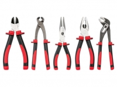 Lidl  PARKSIDE® Zangen Set, 5-teilig, mit 2-Komponenten-Griff